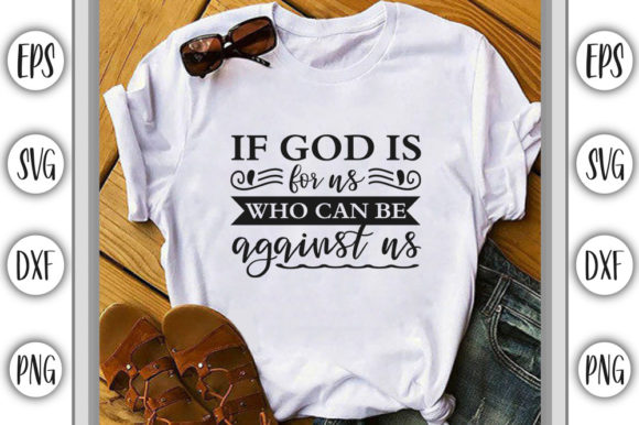 Chritian Jesus Svg Design, if God is for