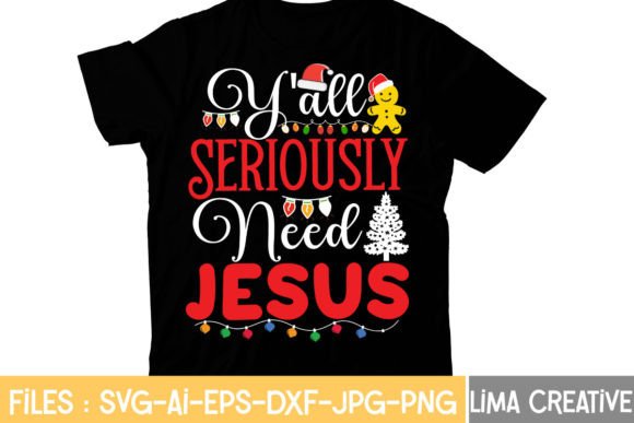 Y all Seriously Need Jesus Design: A Versatile Digital Asset for Creators and Faith Communities